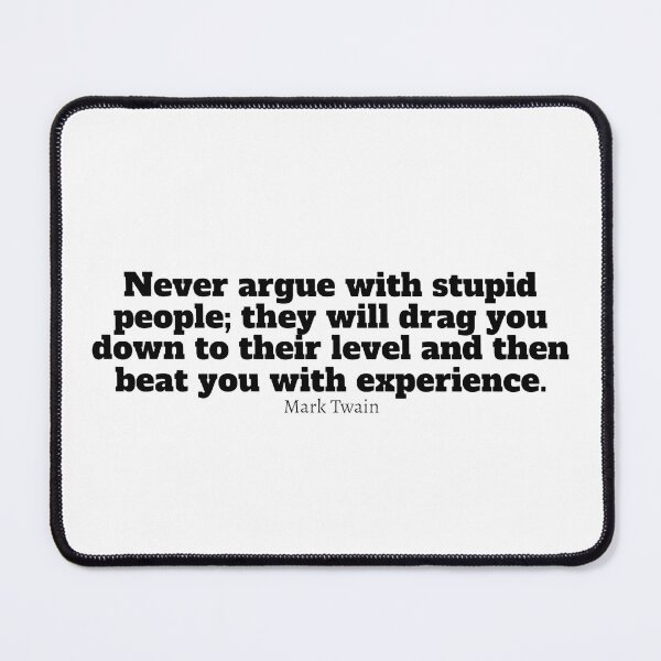 Item preview, Mark Twain Quote designed and sold by CharmStudio.