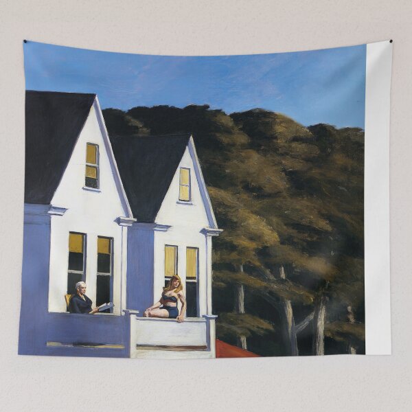Aperçu de l'œuvre deuxième étage soleil Edward Hopper créée et vendue par TeeARTHY.