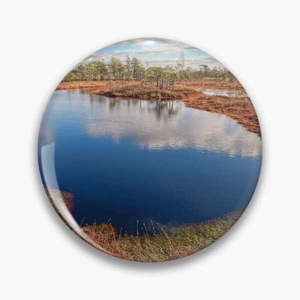 Item preview, Tranquil Reflections in Autumn Bog designed and sold by Chen He.
