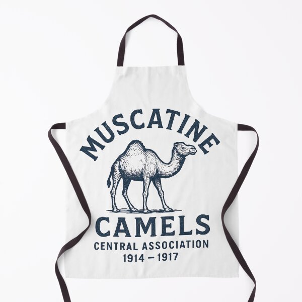 Item preview, Muscatine Camels Vintage Baseball Logo (1914–1917) designed and sold by BackstopAndCo.