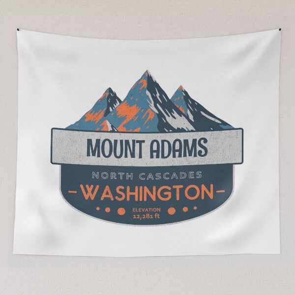 Item preview, Mount Adams, North Cascades, Washington, Mountain Design designed and sold by Wanderful-roads.