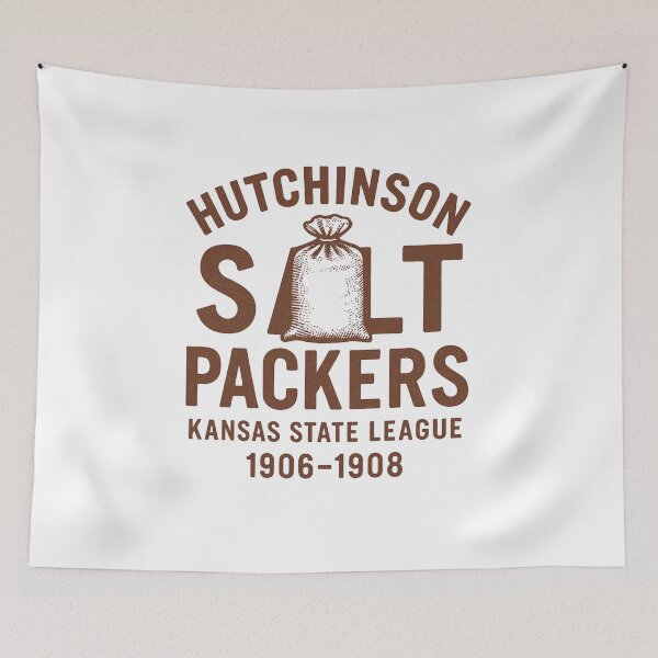 Item preview, Hutchinson Salt Packers Vintage Logo (1906–1908) designed and sold by BackstopAndCo.