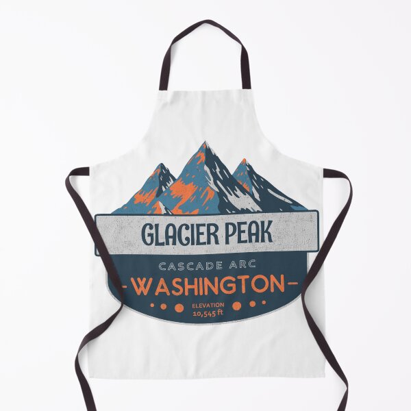 Item preview, Glacier Peak, Cascade Arc, Washington, Mountain Design designed and sold by Wanderful-roads.
