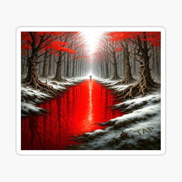 Item preview, Crimson River designed and sold by TapArtworks.
