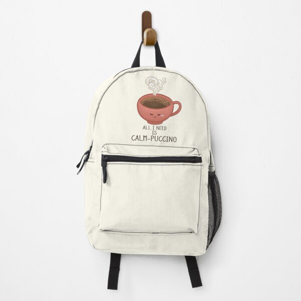 Item preview, All I Need is Calm-Puccino Pun designed and sold by Khotekmei.