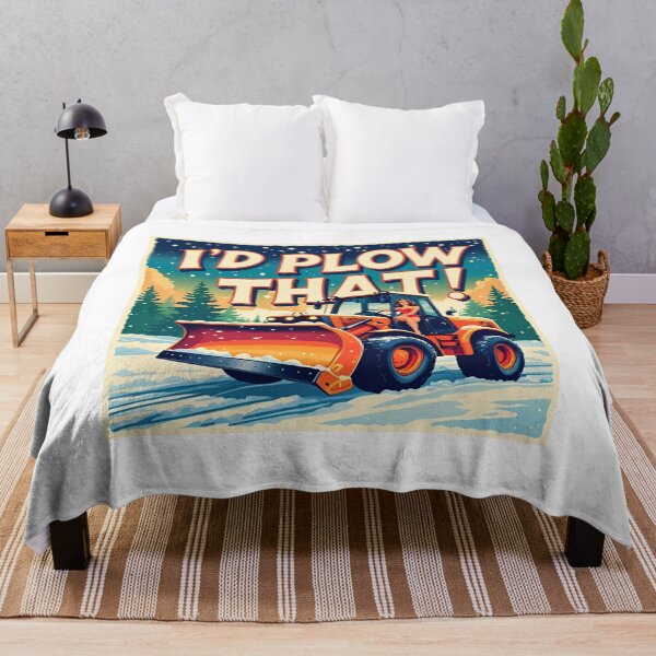 Item preview, I'd plow that! designed and sold by NicMacTees.