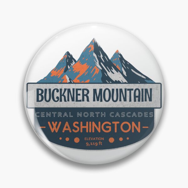 Item preview, Buckner Mountain, Central North Cascades, Washington, Mountain Design designed and sold by Wanderful-roads.