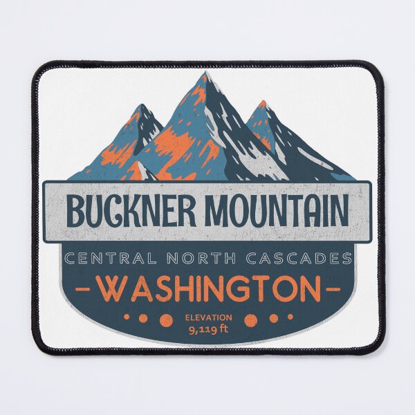 Item preview, Buckner Mountain, Central North Cascades, Washington, Mountain Design designed and sold by Wanderful-roads.