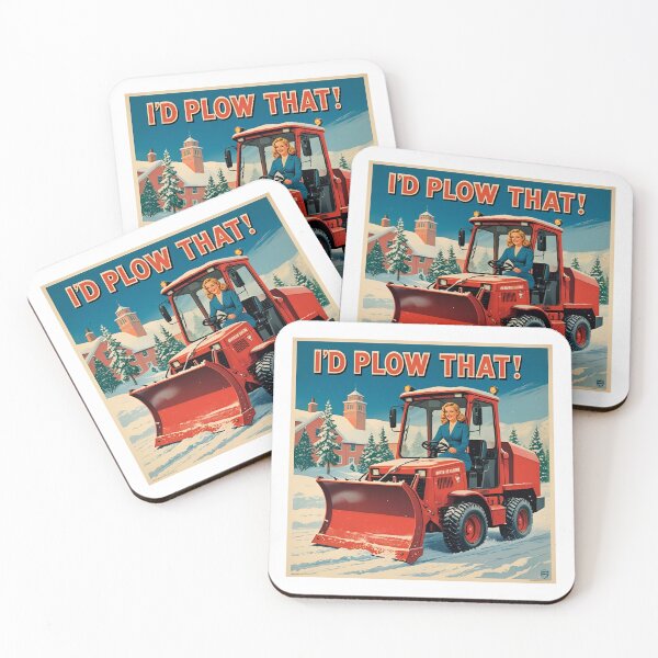Item preview, I'd plow that! designed and sold by NicMacTees.