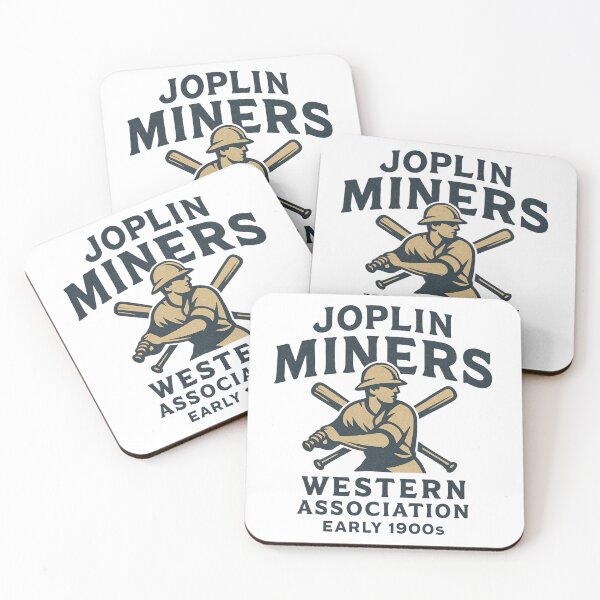 Item preview, Joplin Miners Vintage Baseball Logo – Western Association designed and sold by BackstopAndCo.