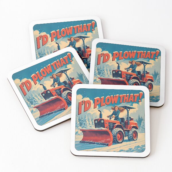 Item preview, I'd plow that! designed and sold by NicMacTees.