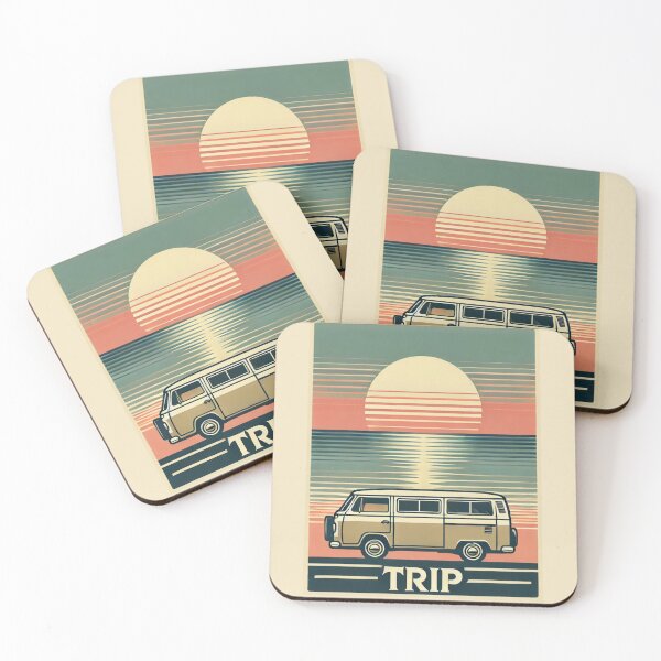 Item preview, Retro Trip - Vintage Van Adventure designed and sold by ByBryteG.