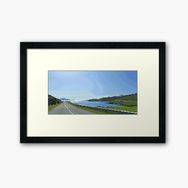 Item preview, Pixelart: Road to Tarbert designed and sold by TheRandomFactor.