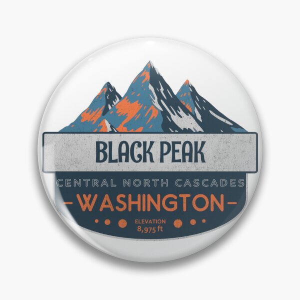 Item preview, Black Peak, Central North Cascades, Washington, Mountain Design designed and sold by Wanderful-roads.