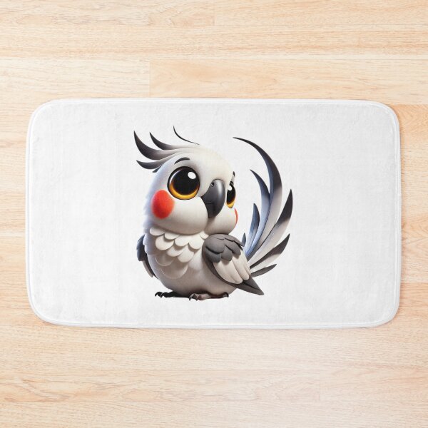 Item preview, Adorable White-Faced Cockatiel designed and sold by Sillytoe.