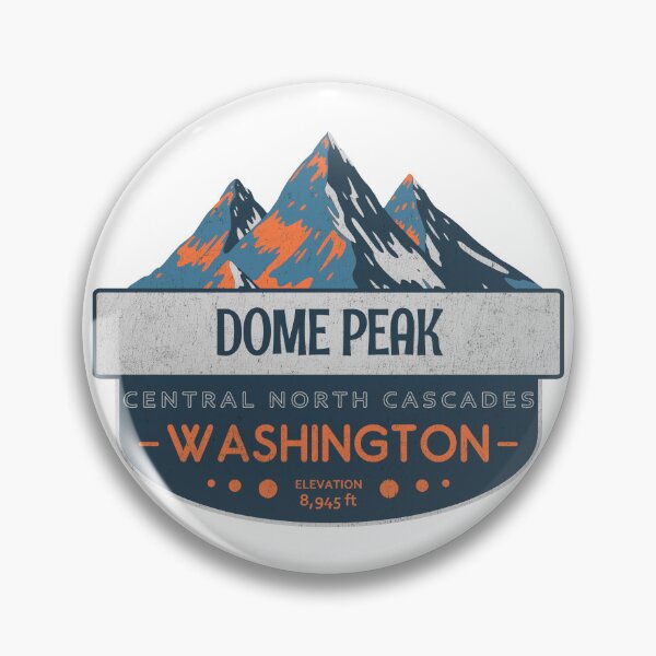 Item preview, Dome Peak, Central North Cascades, Washington, Mountain Design designed and sold by Wanderful-roads.