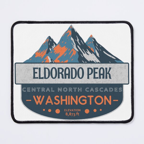 Item preview, Eldorado Peak, Central North Cascades, Washington, Mountain Design designed and sold by Wanderful-roads.