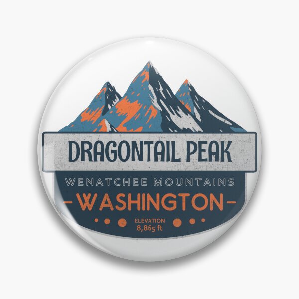 Item preview, Dragontail Peak, Wenatchee Mountains, Washington, Mountain Design designed and sold by Wanderful-roads.