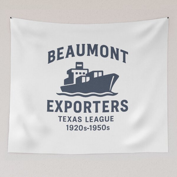 Item preview, Beaumont Exporters Texas League Baseball – Vintage Team Logo (1920s–1950s) designed and sold by BackstopAndCo.