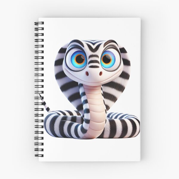 Item preview, Adorable Zebra Spitting Cobra designed and sold by Sillytoe.
