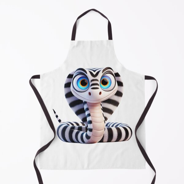 Item preview, Adorable Zebra Spitting Cobra designed and sold by Sillytoe.