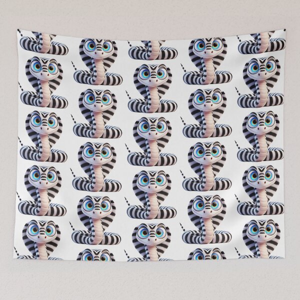 Item preview, Adorable Zebra Spitting Cobra designed and sold by Sillytoe.