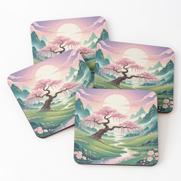 Item preview, a serene oriental landscape. designed and sold by Lilashakti ⭐️ ⭐️ ⭐️ ⭐️ ⭐️.