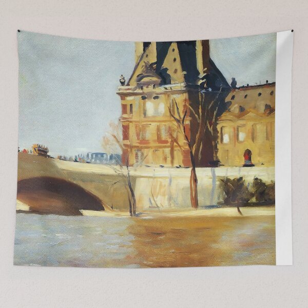 Aperçu de l'œuvre Le Pont Royal Edward Hopper créée et vendue par TeeARTHY.