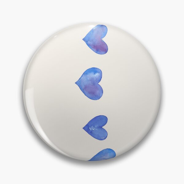 Item preview, blue heart bundle watercolour  designed and sold by jessicaleah15.