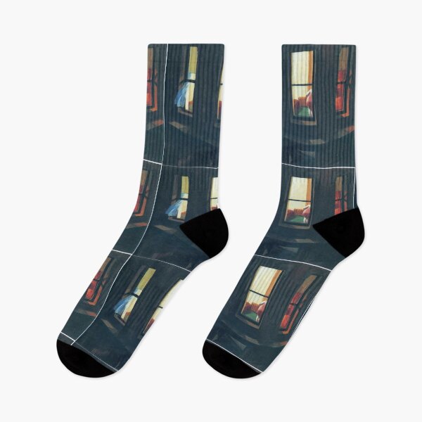Item preview,  night windows Edward Hopper  designed and sold by TeeARTHY.