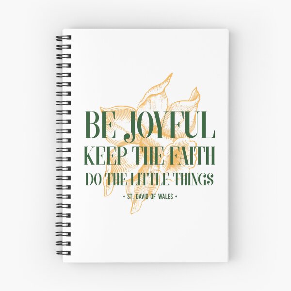Item preview, "Do the Little Things" St David Quote designed and sold by in-meme-veritas.
