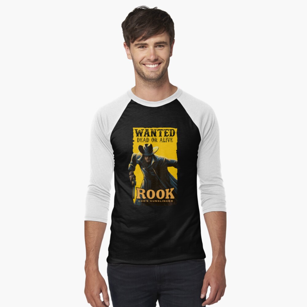 Item preview, Baseball ¾ Sleeve T-Shirt designed and sold by literaryoutlaw.
