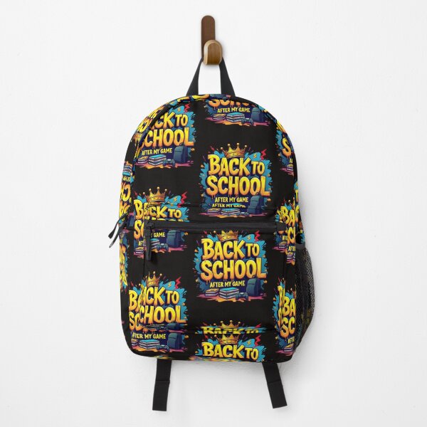 Item preview, Back to School After My Game – Funny Gamer Student Design designed and sold by WHDProduction45.