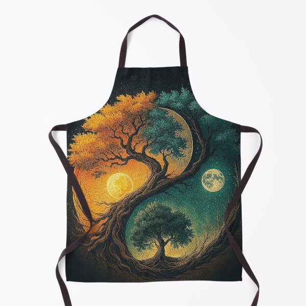 Item preview, Innovate Today – Yin Yang Tree Poster with Sun and Moon designed and sold by Gold Turtle  Lina.