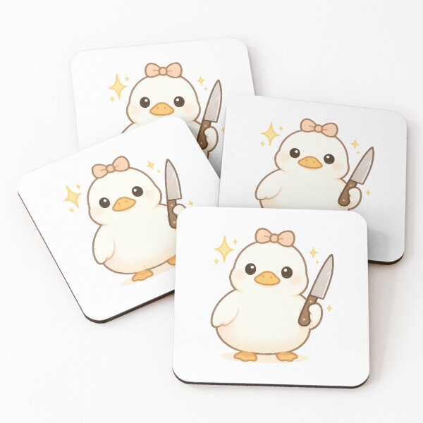 Item preview,  Duck With Knife (Still Friendly) designed and sold by Paninides.