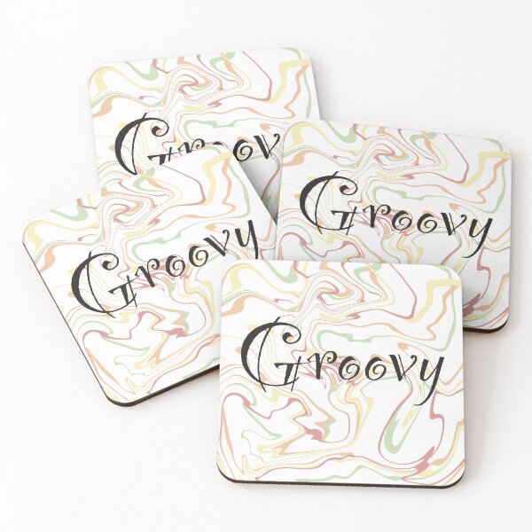 Item preview, Groovy 90s swirl slogan design designed and sold by The shop of everything.