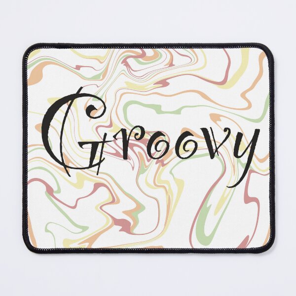 Item preview, Groovy 90s swirl slogan design designed and sold by The shop of everything.