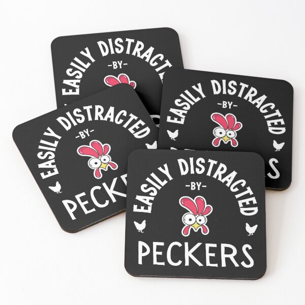 Item preview, Easily Distracted by Peckers designed and sold by ArtimationDsgns.