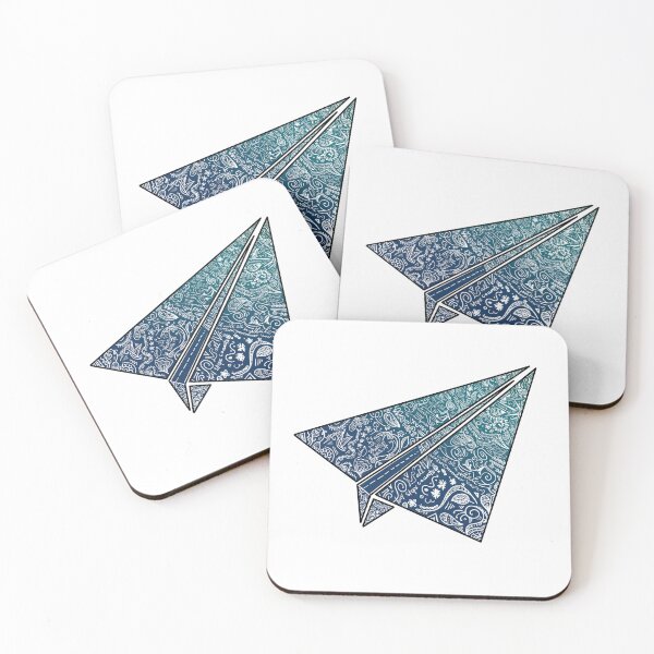Item preview, Doodled Paper Plane designed and sold by Rajashree-Art.