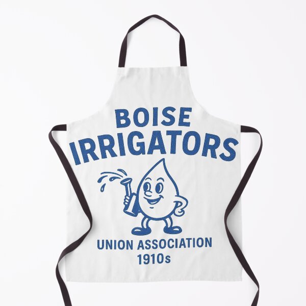 Artikelvorschau, Boise Irrigators Retro-Baseball-Logo – Gewerkschaftsverband (1910er Jahre) entworfen und verkauft von BackstopAndCo.