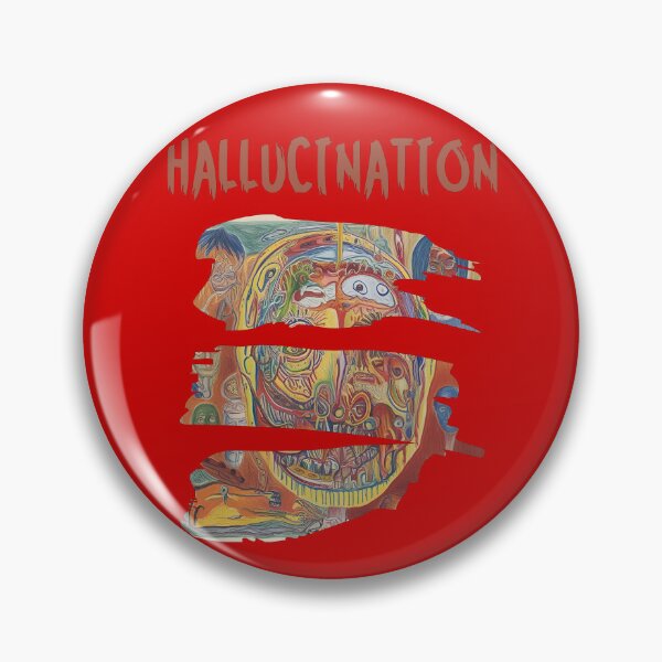 Item preview, Hallucination Psychedelic Art – Surreal Distorted Face with Trippy Colors designed and sold by SmyrnaArtGalery.