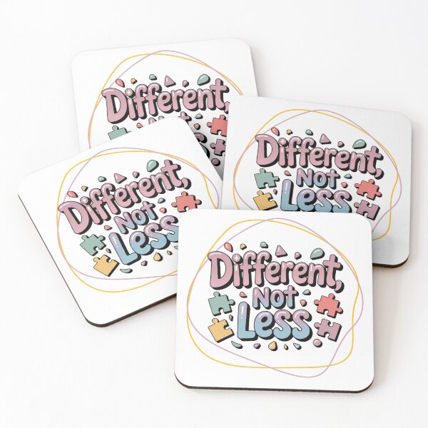 Item preview, Different, Not Less – Empowering Neurodivergent Design, Colorful Gift designed and sold by ZIPsketch.