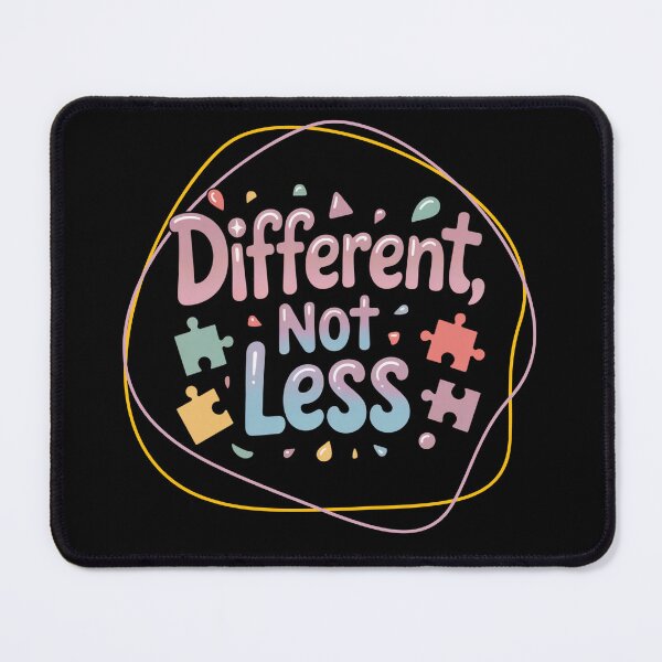Item preview, Different, Not Less – Empowering Neurodivergent Design, Colorful Gift designed and sold by ZIPsketch.
