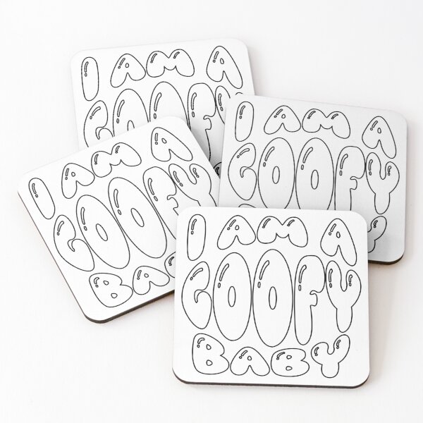 Item preview, i am a goofy baby (white) designed and sold by Aesthetic Crew.