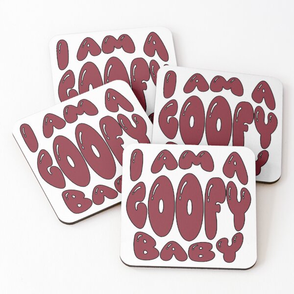 Item preview, i am a goofy baby (dark red) designed and sold by Aesthetic Crew.