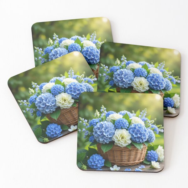 Item preview, Bluer than Blue Collection - White & Blue Hydragea designed and sold by Dailywalker22.