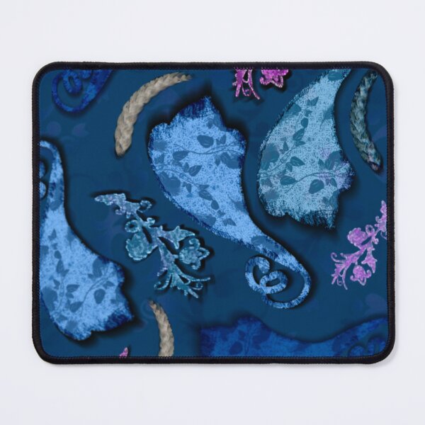Item preview, Abstract Floral Teal Paisley Pattern designed and sold by Pevkay97.