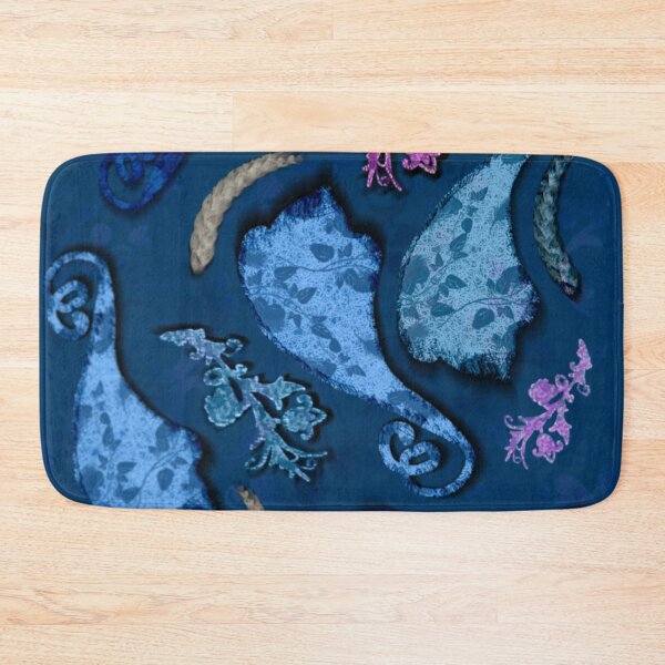 Item preview, Abstract Floral Teal Paisley Pattern designed and sold by Pevkay97.