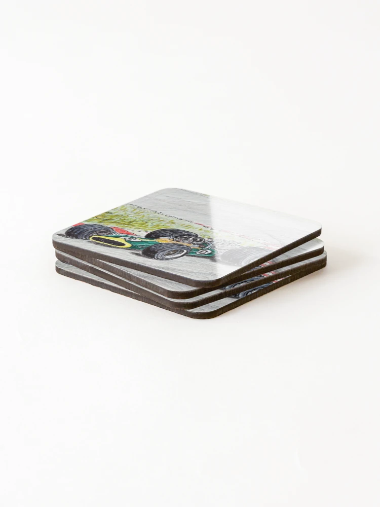 Thumbnail 4 of 5, Coasters (Set of 4), British Racer designed and sold by Raulworks.