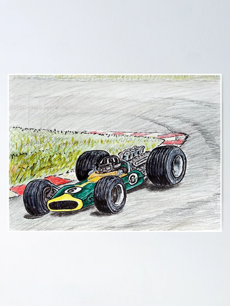 Thumbnail 1 of 3, Poster, British Racer designed and sold by Raulworks.